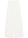 Mark Kenly Domino Tan Palmira Trousers In White