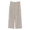Mark Kenly Domino Tan Pleated Tweed Pants In Neutral