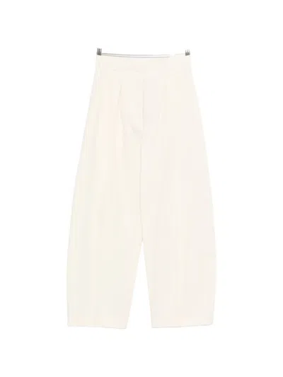 Mark Kenly Domino Tan Pleated Palazzo Pants In Neutral