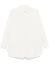 Mark Kenly Domino Tan Poplin Shirt In White