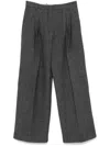 Mark Kenly Domino Tan Portlyn Trousers In Grey
