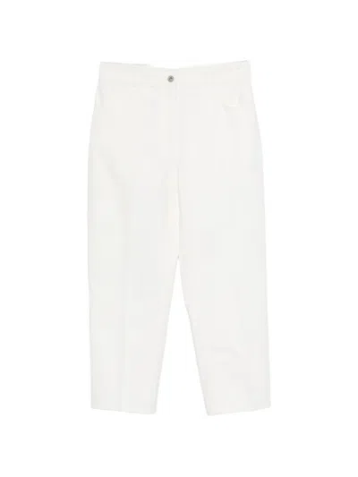 Mark Kenly Domino Tan Prame Jeans In White