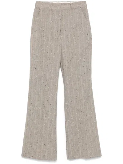 Mark Kenly Domino Tan Pants In Neutrals