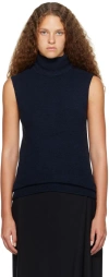 Mark Kenly Domino Tan Studio Navy Kelly Turtleneck In Midnight