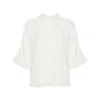 Mark Kenly Domino Tan Tops In White