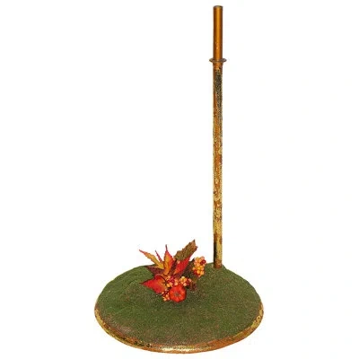 Mark Roberts 12" H Fall Moss Stand Figurines & Collectibles In Green,red,gold