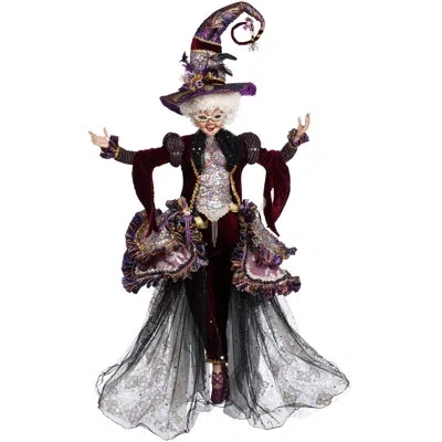 Mark Roberts 38" H Mariposa Witch Figurines & Collectibles In Pink,purple,black,dark Red