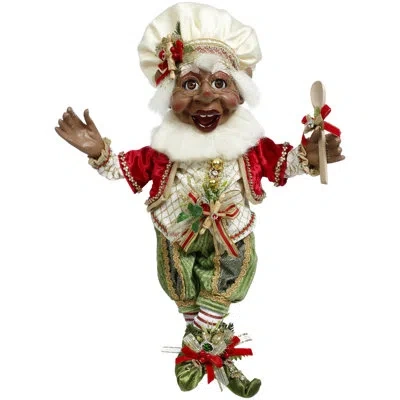 Mark Roberts African American Elf, Medium - 17 Inches In Red,green,white,gold