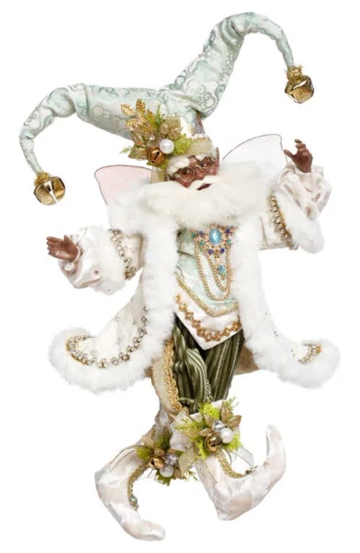 Mark Roberts African-american Joyeux Noel Fairy, Medium In Gray