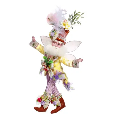 Mark Roberts April Showers Fairy Small 13" In Yellow In Multi