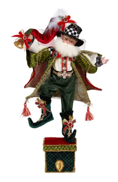 Mark Roberts Bah Humbug Fairy Stocking Holder In Green