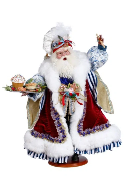 Mark Roberts Baker Santa In Multi