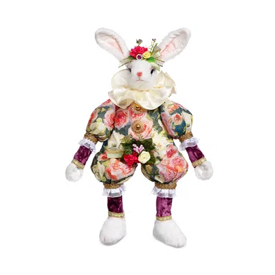 Mark Roberts Bean Bag Pillow Body Rabbit, 13.5 In Multi