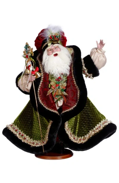 Mark Roberts Bell Ringer Santa In Black