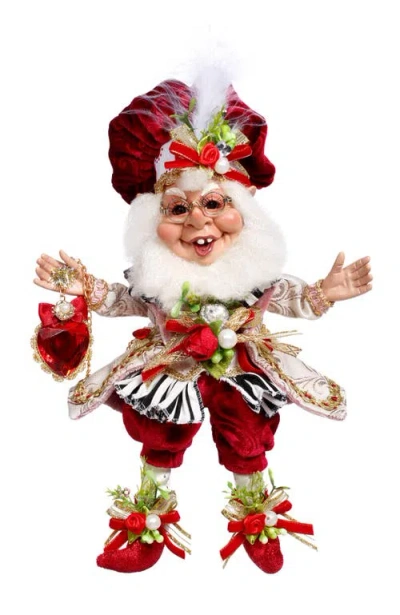 Mark Roberts Big Heart Elf, Small In Multi