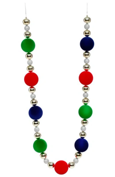 Mark Roberts Bright Ball Garland, Set Of 4 In Multi