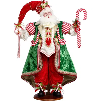 Mark Roberts Candy Cane And Cookie Santa In Multi