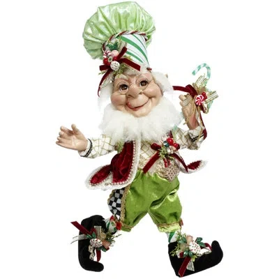 Mark Roberts Candymaker Elf, Medium - 18.5 Inches In Red,green,white