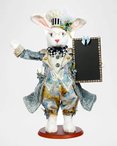 Mark Roberts Chalkboard Rabbit, 20.5" In Multi