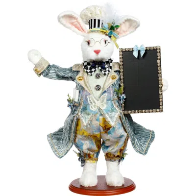 Mark Roberts Chalkboard Rabbit In Multi