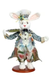 Mark Roberts Chef Rabbit With Tray In Multi
