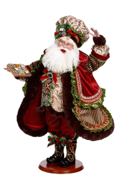 Mark Roberts Chocolatier Santa In Multi