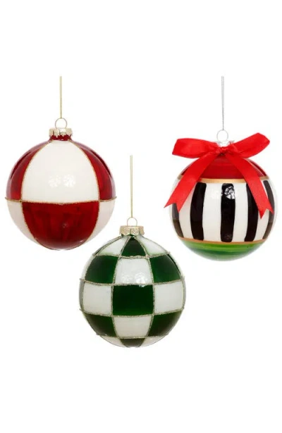 Mark Roberts Christmas Ball Ornament, Box Of 6 In Multi