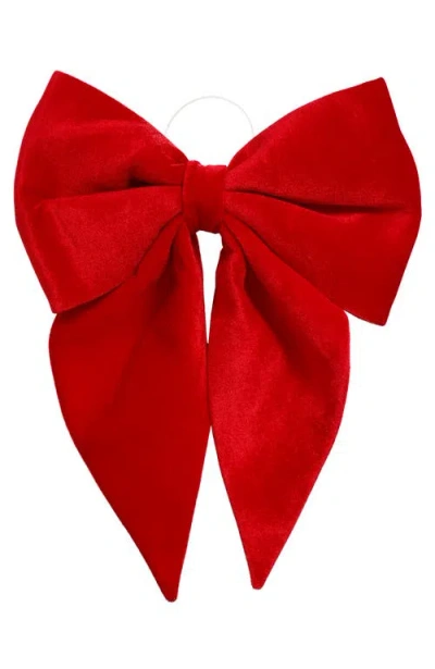 Mark Roberts Christmas Bow Ornament, Set Of 6 In Red