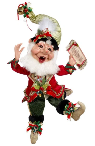 Mark Roberts Christmas Carol Elf, Medium In Multi
