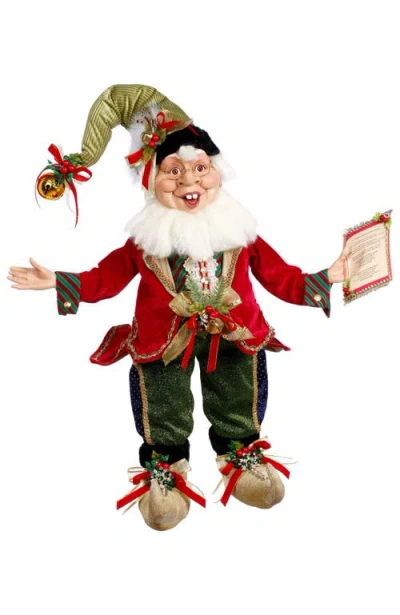 Mark Roberts Christmas Carol Elf In Multi