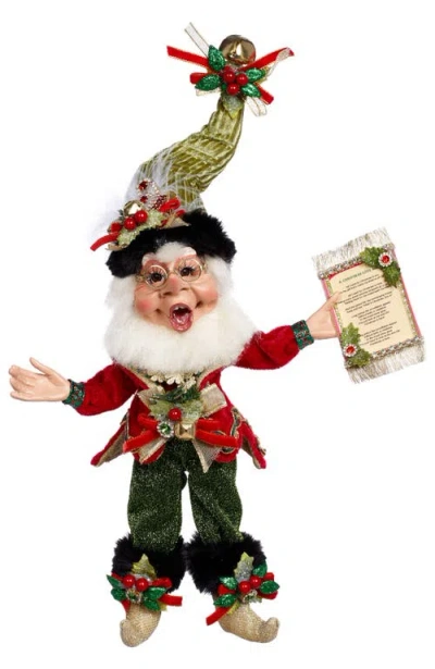 Mark Roberts Christmas Carol Elf, Small In Multi