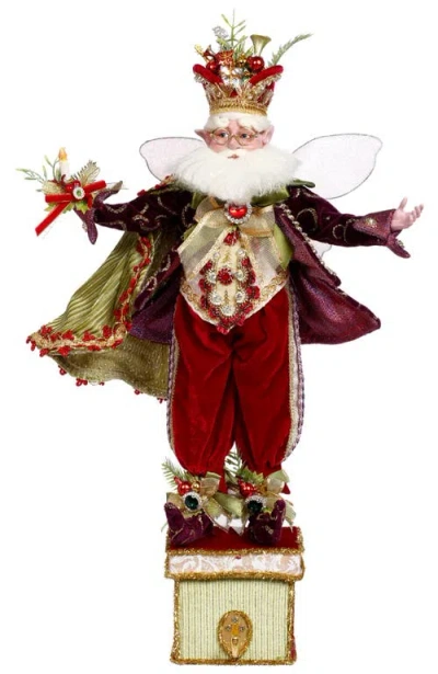 Mark Roberts Christmas Eve Fairy Stocking Holder In Multi