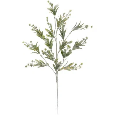 Mark Roberts Christmas Floral Spray - 30 Inches Set Of 8 In Green