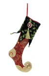 Mark Roberts Christmas Jester Stocking In Multi