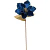 Mark Roberts Christmas Magnolia Stem, Set Of 12 In Blue