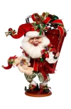Mark Roberts Christmas Present Elf, Medium In Red