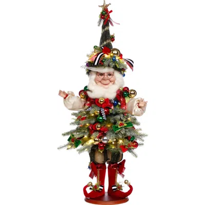 Mark Roberts Christmas Tree Elf With Lights, Medium In Multi