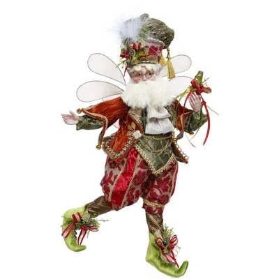 Mark Roberts Cinnamon Spice Fairy, Medium  - 16 Inches In Red,green,white,brown,orange,gold