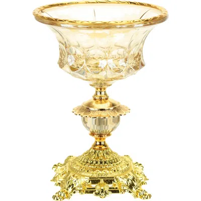 Mark Roberts Classic Pedestal Bowl In Orange