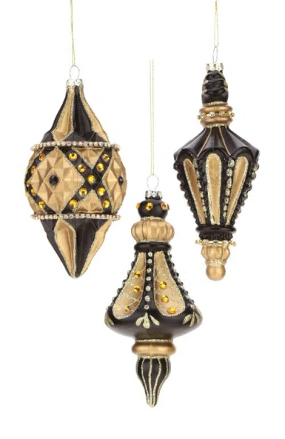Mark Roberts Classic Queen Finial Ornament, Set Of 6 In Brown