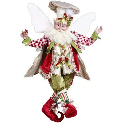 Mark Roberts Cookie For Santa Fairy - 36 Inches In Red,white,green,ivory