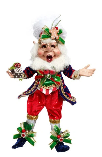 Mark Roberts Cookies And Milk Elf, Small In Animal Print