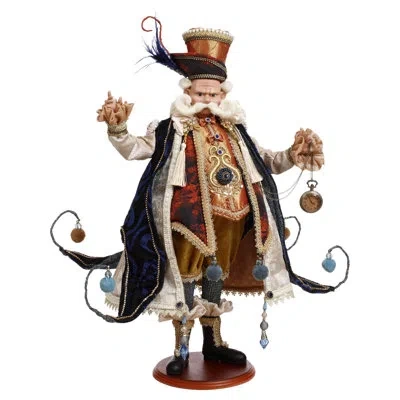 Mark Roberts Creature Of The Netherworld - 26.5 Inches In Orange;gold;cream;blue;black;brown