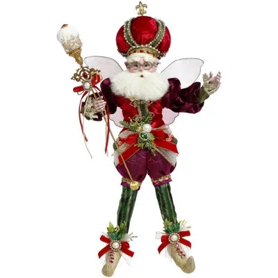Mark Roberts Crown Jewels Fairy, Medium - 19 Inches In Red,green,white,gold,purple