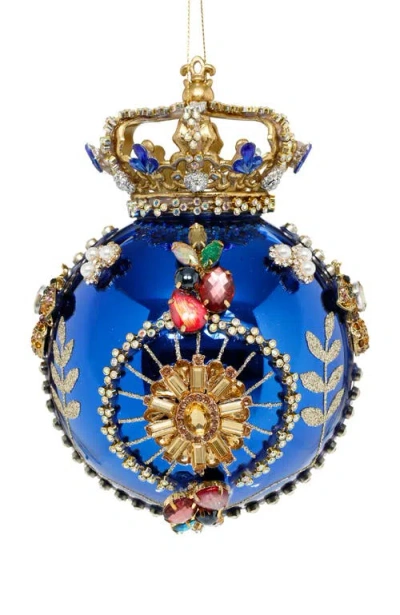 Mark Roberts Crown Jewels Ornament, Blue