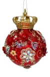Mark Roberts Crown Jewels Ornament, Red In Red