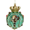 Mark Roberts Crown Jewels Ornament, Turquoise In Blue