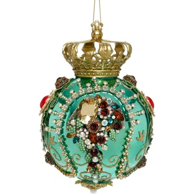 Mark Roberts Crown Jewels Ornament, Turquoise In Blue