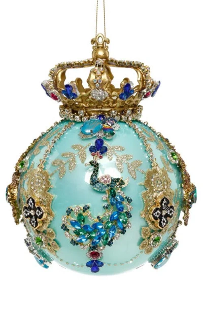 Mark Roberts Crown Jewels Ornament, Turquoise In Multi