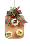 Mark Roberts Cutting Board With Fruits Ornament, Large In Multi